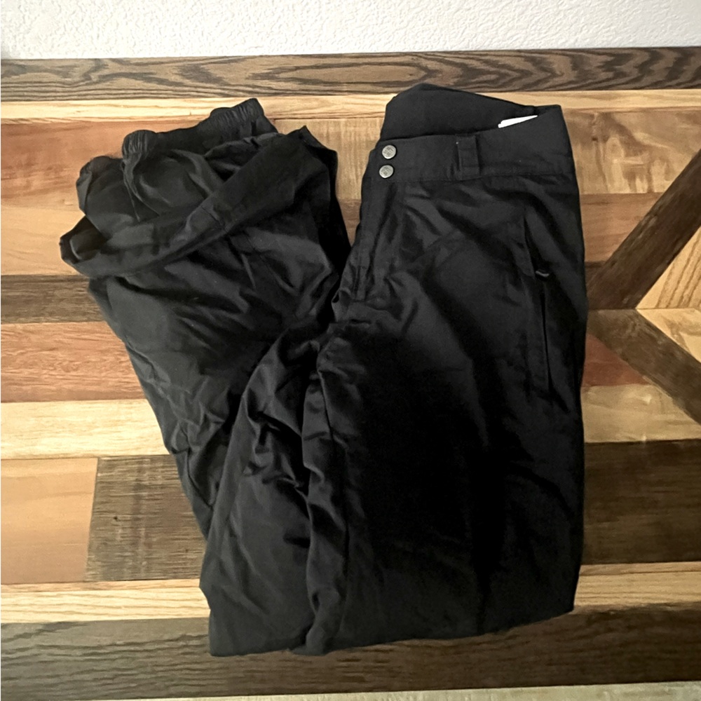 Womens Size Small Black Columbia Snowpants